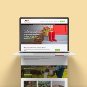 Victorian Farmers Direct Web Design by Emma Hackett Design