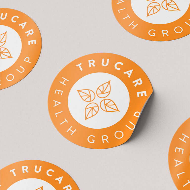 Trucare Health Group Logo Design by Emma Hackett Design