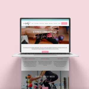 Total Body PT & Fitness Website Design by Emma Hackett Design
